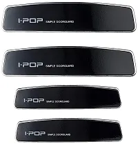 Universal Anti Scratch I Pop Car Door Edge Guard Bumper Scratch Protector Compatible with All Cars Black Colour (Set of 4)-thumb3