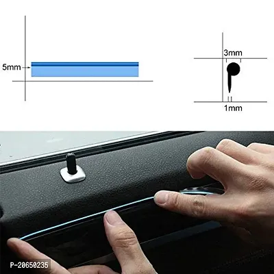 Car Interior Light Ambient Neon Light for All Car Models with Lighter Socket (Blue, 5 Meter)-thumb4