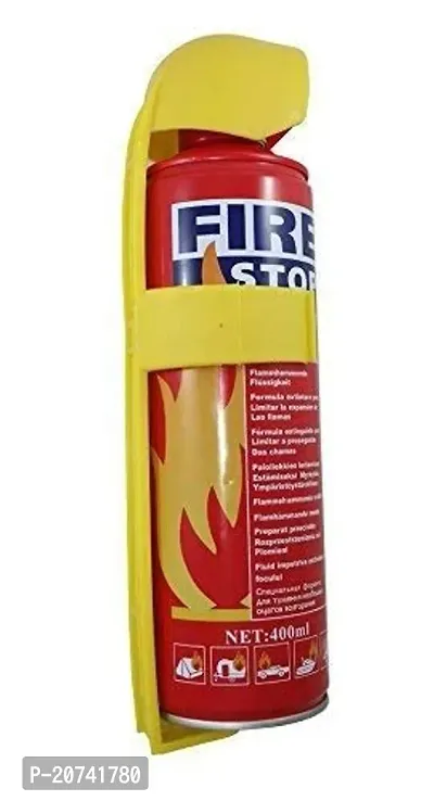 Aluminium 500 ml Fire Extinguisher Spray with Stand for Car and Home Pack of 1-thumb3