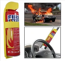 Aluminium 500 ml Fire Extinguisher Spray with Stand for Car and Home Pack of 1-thumb3