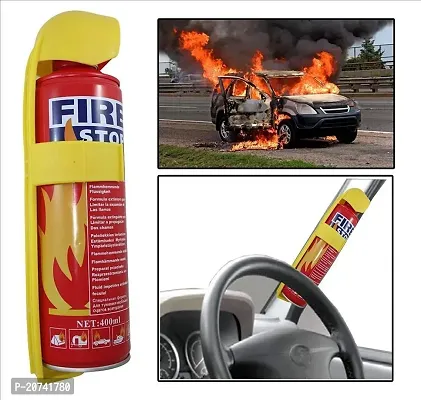 Aluminium 500 ml Fire Extinguisher Spray with Stand for Car and Home Pack of 1-thumb4