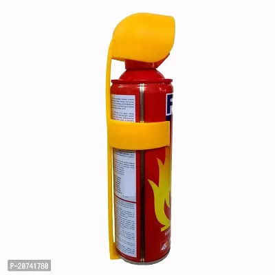 Aluminium 500 ml Fire Extinguisher Spray with Stand for Car and Home Pack of 1-thumb5