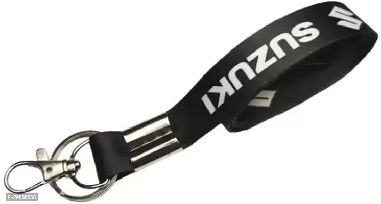 Suzuki (Nylone) Hook Ribbon Keychain Key Chain(set of 2)-thumb0