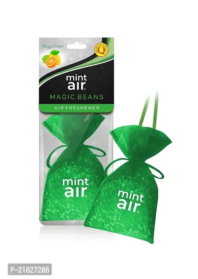 Mint Air MAGIC BEANS Hanging Air Freshener 25 Grams(1 pcs.)(random fragrance)-thumb0