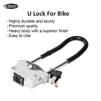 STRIDES Present Secure Wheel Lock for Motorcycle, with computerised Key (jo apni chhabi se HEE khule) Suitable for 100 cc Bike.(Colour May varry. Silver/Black)-thumb2