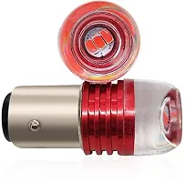 Touch Brake Light, Reversing Light, Tail Light, Parking Light, Indicator Light, Side Marker LED for Yamaha, Mahindra, Ducati, KTM, Hero (Universal For Bike, Pack of 2) (Red)-thumb3