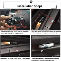 Ghost Shadow Light, LED Projector Light for Car, Car Door Welcome Light with Magnet Sensor Design, Wireless Car Logo Door Projector, Set of 2 KIA Shadow Lights, No Drilling Required-thumb1