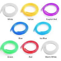 Delhi Deals 12MM 5 Meter 12V Cuttable Flexible LED Soft glow Neon Strip Lights Waterproof 2835 SMD LED Rope Light IP67 led neon Flex for Car Home Decoration Boards Interior (1Pcs,purple)-thumb2