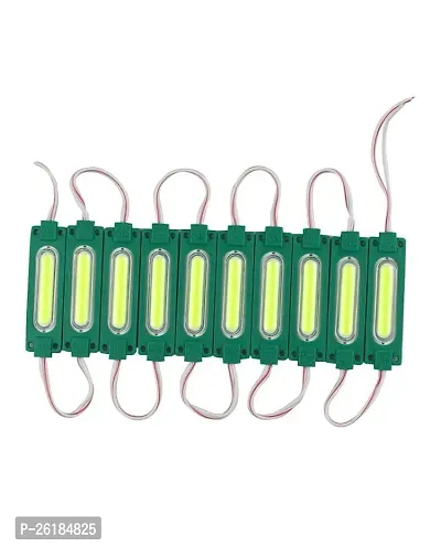LED COB Module Strip 12V Waterproof SMD Injection Module - 10 Pieces (Green)