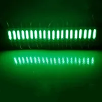 LED COB Module Strip 12V Waterproof SMD Injection Module - 10 Pieces (Green)-thumb1