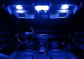 LED Module Light Interior Exterior 12V COB Coin Injection Decorative Lamp with Adhesive Backside for Car, Home  Decoration (10 Strips, Blue)-thumb2