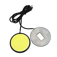 Car Fog Light DRL LED Flexible Round Bright COB Fog Lamp Car Light Xenon White Ice Blue 3.5 Inch Set Of 2 Pieces-thumb2