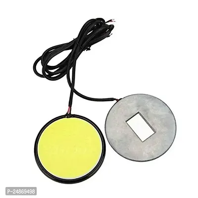 Car Fog Light DRL LED Flexible Round Bright COB Fog Lamp Car Light Xenon White Ice Blue 3.5 Inch Set Of 2 Pieces-thumb3