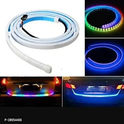 Multi-Functional LED Universal Light for Tailgate Or Boot Or Diggi Works On Brake, Parking and Indicators (Multicolour)