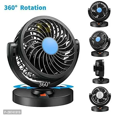 12V DC Electric Car Single Head Fan for Dashboard 360 Degree Rotatable Car Auto Powerful Cooling Air Fan-thumb3