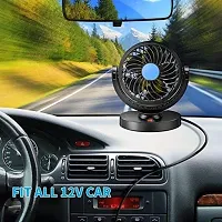 12V DC Electric Car Single Head Fan for Dashboard 360 Degree Rotatable Car Auto Powerful Cooling Air Fan-thumb3