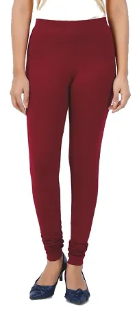 Fabulous Blend Solid Leggings For Women Pack Of 1