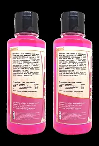 Khadi Pure Herbal Rose Body Wash SLS Paraben Free 210 ml Pack of 2 420 ml-thumb1