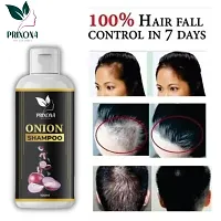 PRIXONA Red Onion Black Seed Oil Shampoo Strong, Smooth and Silky, For Hair Growth and Silky Hair (100ml) pack of 1-thumb2