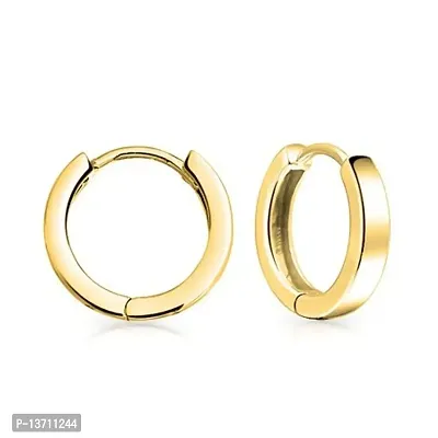NIMZ Mens Jewellery Valentine Multi Gold Stud Bali Hoop earrings for men/Ear rings Combo For Men/Gents/Boys/unisex Non-Piercing Ear mens jewellery Cubic Zirconia Copper, Brass Hoop Earring