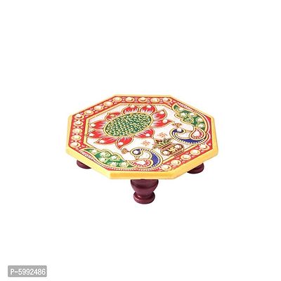 Marble Meena Work Chowki-thumb3