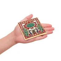 Marble Meena Work Chowki-thumb4