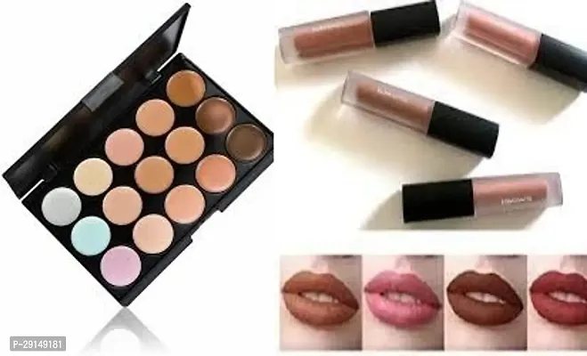 4 IN 1 NUDE ADDITION LIPSTICK WITH CONTOUR HIGHLIGHTER