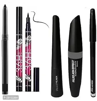 1 KAJAL 1 36 H EYELINER , 3 IN 1 EYE MAKEUP (MASCARA KAJAL EYELINER )-thumb0