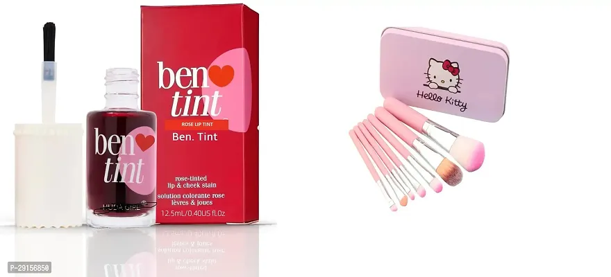 BEN E TINT LIP GLOSS WITH 7 BRUSHES HELLO KITY-thumb0