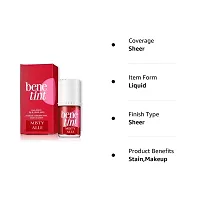 Bene Tint Tinted Lip Stain and Cheek Stain, Tined Finish - Rose 1 IN PACK-thumb3