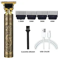 Vintage T9 Trimmer for Men Hair Zero Gapped Clipper Cordless rechargable-thumb1