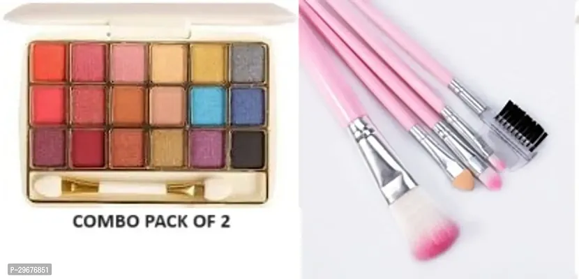 one mini eye shadow 18 shades with 5 in1 brushes