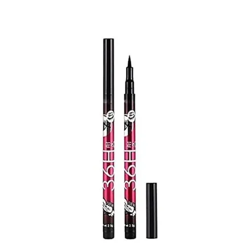 36 H Eyeliner Long Lasting Black Matte Liquid Eyeliner( Pack of 2)