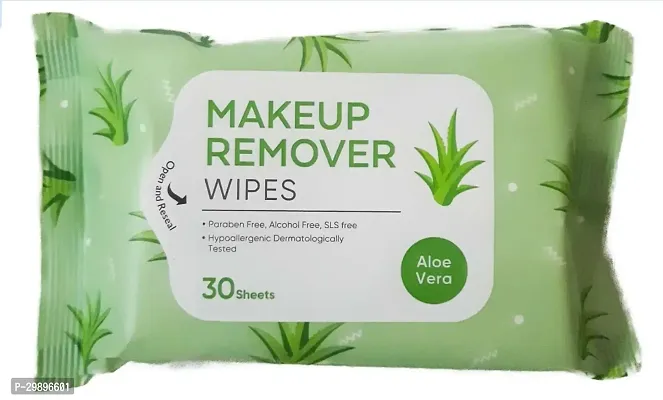 ALOE VERA WIPES  FACE CLEANING MAKEUP REMOVER PACK OF 1-thumb0