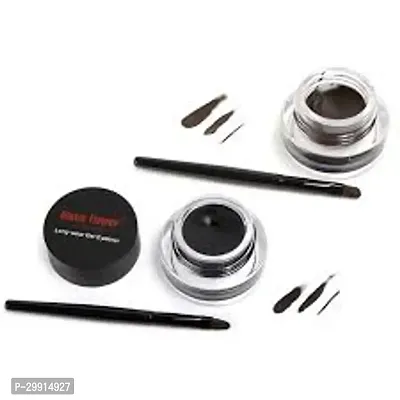 MUSIC FLOWER 2 IN 1  GEL EYELINER (BLACK BROWN)