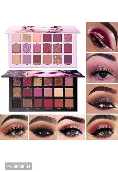 ONE NUDE ONE ROSEGOLD 18 SHADES EYE SHADOW