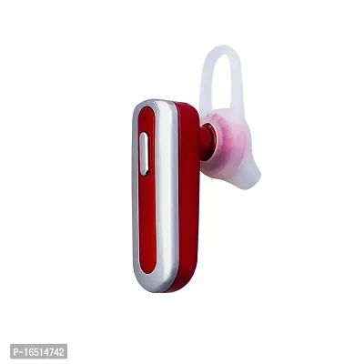 Nesty 400-Bluetooth Wireless Single Ear Headset Earbuds G453 Bluetooth Headset (Red)