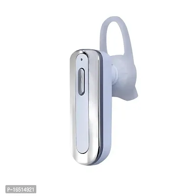 Nesty 400-Bluetooth Wireless Single Ear Headset Earbuds  Bluetooth Headset(White)-thumb0