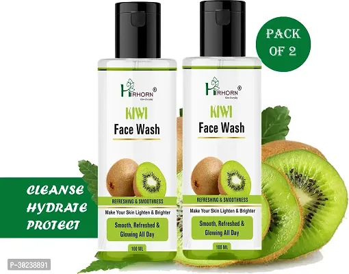 Foaming Face Cleanser for Men   Women with Goodness of Kiwi face wash,  Pack of 2-thumb0