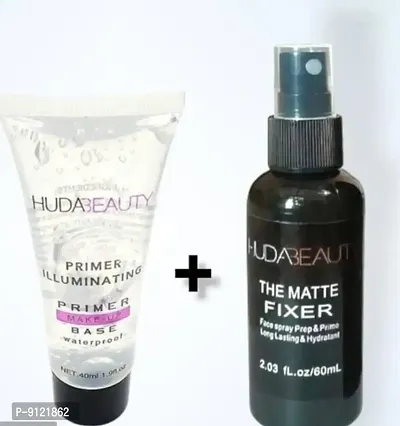 Long Lasting Makeup Primer The Matte Face Fixer ( Pack Of 2 )-thumb0