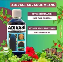 Adivasi Natural Ayurvedic Strong Roots Oil, Privents Hair Fall Hair Oil 500 Ml Pack Of 2-thumb3