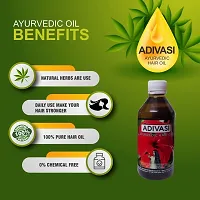 Adivasi Kasturi Herbal Hair Oil For Anti Dandruff/Anti Hair Fall Hair Oil 250 Ml Pack Of 1-thumb4