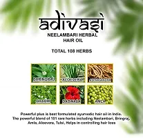 Adivasi Nilgiri Hair Oil 100+100Ml Pack Of 1 Hair Oil 200 Ml Pack Of 2-thumb2