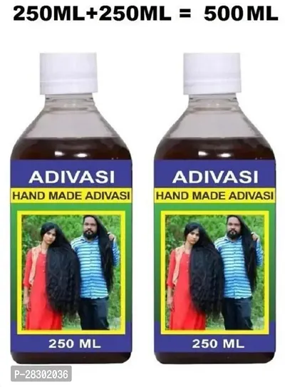 Adivasi 500Ml Blue Hair Oil 500 Ml Pack Of 2-thumb0