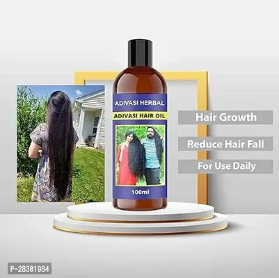 Adivasi Hair Oil For All Type Of Hair Problem Herbal Growth Hair Oil 100 Ml 4 Pack Hair Oil 100 Ml Pack Of 4-thumb2