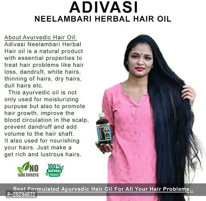 Adivasi Aryusutra Herbal Hair Oil- 250 ml-thumb3