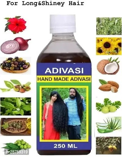 Classic Adivasi Hair Growth Oil 250Ml B Hair Oil Pack Of 1-thumb0