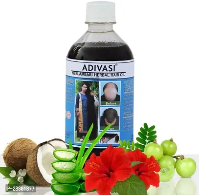 Adivasi Natural Hair Oil For Hair Growth Hair Oil 500 Ml Pack Of 2-thumb2