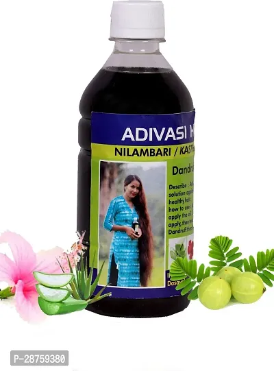 Classic Adivasi Herbal Hair Oil ,500 Ml Pack Of 1-thumb0