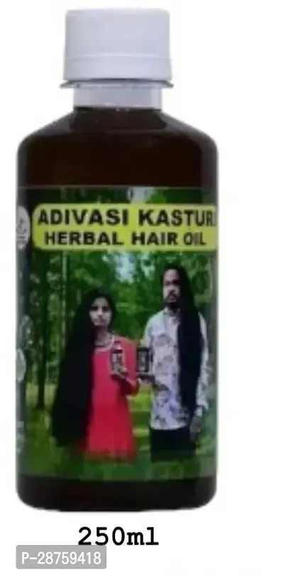 Classic Adivasi Herbal Hair Oil ,250 Ml Pack Of 1